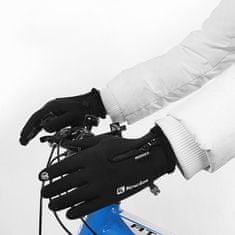 MG Sports rukavice na ovládanie dotykového displeja L, čierne