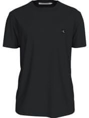 Calvin Klein Tričko EMBRO BADGE J30J325268 Čierne veľkosť L