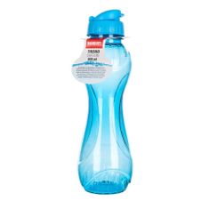 Banquet Fľaša plastová TREND 600 ml, modrá, súprava 6 ks