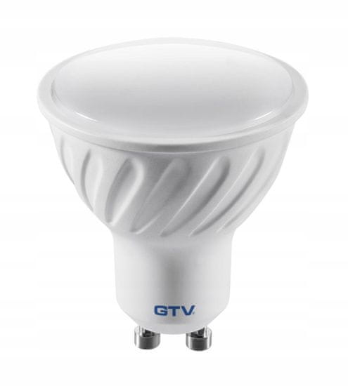 GTV LED žiarovka GU10 7,5 W neutrálna biela 570 lm