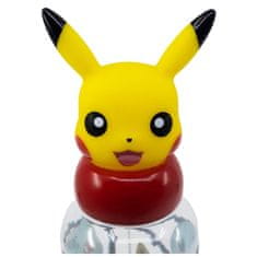 Stor Fľaša na pitie Pokémon Pikachu 3D víčko 560ml