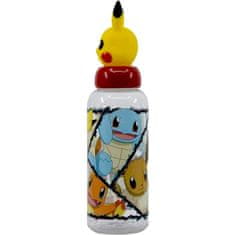 Stor Fľaša na pitie Pokémon Pikachu 3D víčko 560ml