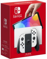 Nintendo Herná konzola Switch, White Joy-Con (OLED)