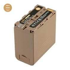 Jupio Batéria NP-F970 *ULTRA C* 10050mAh s USB-C vstupom pre nabíjanie