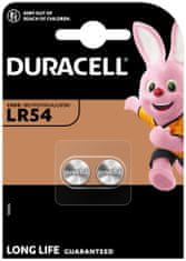 Duracell Alkalická gombíková batéria LR54 2 ks