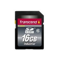 Transcend 16GB SDHC priemyselná pamäťová karta, Class 10