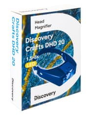 Lupa Discovery Crafts DHD 20 náhlavná, zväčšenie 1,5/3/6,5/8x