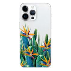 iSaprio Silikónové puzdro - Exotic Flowers pre iPhone 15 Pro Max