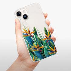 iSaprio Silikónové puzdro - Exotic Flowers pre iPhone 15
