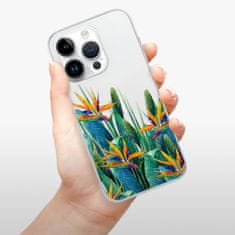 iSaprio Silikónové puzdro - Exotic Flowers pre iPhone 15 Pro