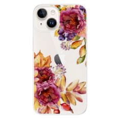 iSaprio Silikónové puzdro - Fall Flowers pre iPhone 15