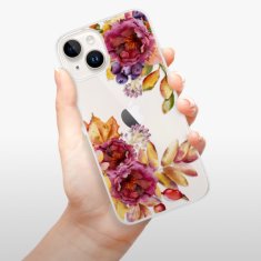 iSaprio Silikónové puzdro - Fall Flowers pre iPhone 15 Plus