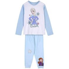 Cerda Dievčenské pyžamo Frozen Ľadové kráľovstvo Elsa bavlna modré Velikost: 104 (4 roky)