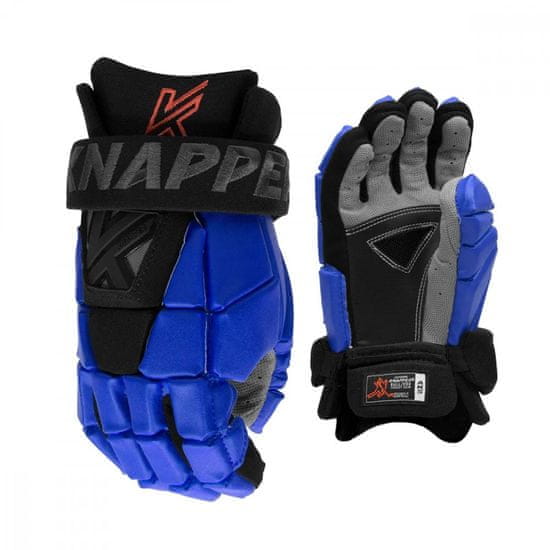 Knapper Hokejbalové rukavice Knapper AK5 Sr Farba: modrá, Veľkosť rukavice: 13"