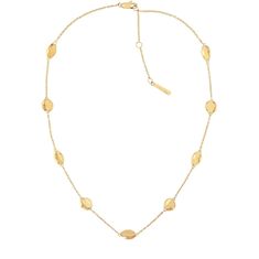 Calvin Klein Módny pozlátený náhrdelník Unique 35000125