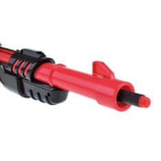 Toi Toys FOAM STRIKEX Pištoľ čierno-červená so 6 penovými šípmi