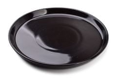 Affekdesign Jedálenský tanier NADINE 24 cm čierny