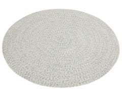 NORTHRUGS Kusový koberec Braided 105553 Light Melange kruh – na von aj na doma 150x150 (priemer) kruh
