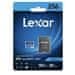LEXAR pamäťová karta 256GB High-Performance 633x microSDXC UHS-I (čítanie/zápis: 100/45MB/s) C10 A1 V30 U3 + adaptér