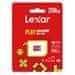LEXAR pamäťová karta 256GB PLAY microSDXC UHS-I cards, čítanie 150MB/s C10 A1 V30 U3