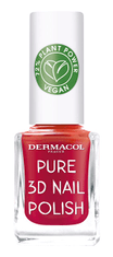 Dermacol Prírodný lak na nechty Pure 3D (Nail Polish) 11 ml (Odtieň 05 Rose Veil)