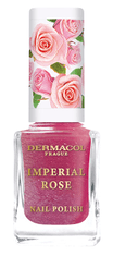 Dermacol Lak na nechty s vôňou ruží Imperial Rose (Nail Polish) 11 ml (Odtieň 02)