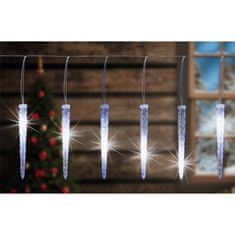 Home Vianočná súprava LED CENCÚĽ HOME KJL35 270LED 5,6x0,4m 15 cencúľov studená biela IP44