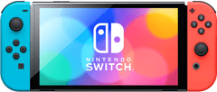 Switch – OLED Model, červená/modrá