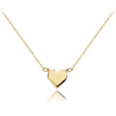 MINET Zlatý náhrdelník so srdcom Au 585/1000 1,80g