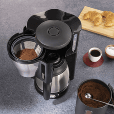 Xavax Barista dóza na 1,3 kg zrnkovej kávy alebo 1,5 kg mletej kávy, vzduchotesná, matná čierna