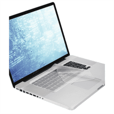 HAMA ochranný kryt na klávesnici notebooku, silikónový, 36x13 cm, hrúbka 0,6 mm