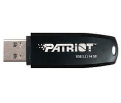Patriot Xporter CORE 64GB Typ-A / USB 3.2 Gen 1 / plastová / čierna