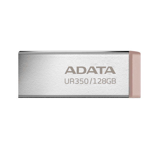 A-Data UR350/128GB/USB 3.2/USB-A/Hnedá