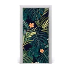 tulup.sk Samolepiace fototapety na dvere havajskej kvety 95x205 cm