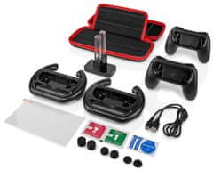 Nedis herný Starter Kit/ pre Nintendo switch (OLED)/ 13v1/ čierny