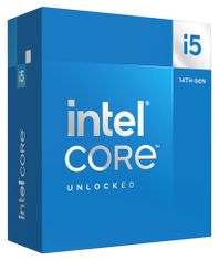 Intel Core i5-14600K / Raptor Lake R / LGA1700 / max. 5,3 GHz / 6P +8E / 20T / 24MB / 125W TDP / UHD 770 / BOX