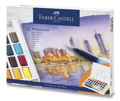 FABER - Castell Vodové farby s paletou 36 ks