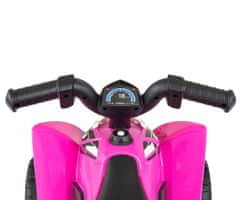 MILLY MALLY Elektrická štvorkolka Honda ATV ružová