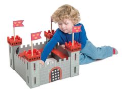 Le Toy Van Môj prvý hrad červený