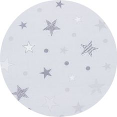 Chipolino Skladací matrac 120x60 cm Platinum,grey stars