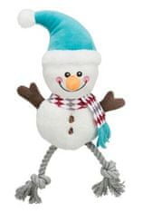 Trixie Vianočná hračka Xmas SNOWMAN plyš/bavlna 41cm