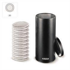 Xavax Barista dóza na kávové / čajové kapsule a iné, kovová, matná čierna