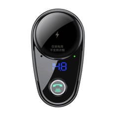 BASEUS Vysielač MP3 do auta Baseus bluetooth S-06 (čierny)