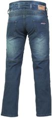 MBW nohavice jeans KEVLAR JEANS MARK Short modré 58