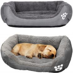 MG Sleeping Sofa pelech pre mačky a psy 50x40 cm, sivý