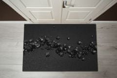 tulup.sk Rohožka pred dvere Čierna geometrická abstrakcia 150x100 cm