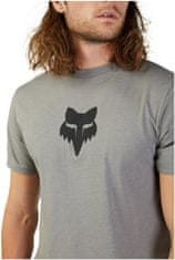 FOX tričko FOX HEAD SS Premium heather černo-šedé L