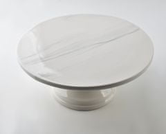 Affekdesign Porcelánový podnos LOUISE GREY Patera 25 cm biely