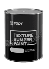 HB BODY Bumper Texture - textúrovaná farba na plasty čierna 1L
