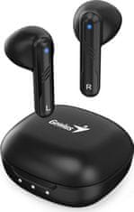Genius bezdrátový headset TWS HS-M905BT Black/ Bluetooth 5.3/ USB-C nabíjení/ černá